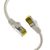 EFB Cat6A S/FTP LSZH Patch Cable 0.25m Grey