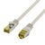 EFB Cat6A S/FTP LSZH Patch Cable 0.25m Grey