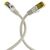 EFB Cat6A S/FTP LSZH Patch Cable 0.25m Grey