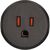 Brennenstuhl 1508520 Black US Type B to E/F Travel Adapter
