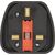 Brennenstuhl 1508533 Black Type F to UK Type G Travel Adapter