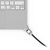 Compulocks Ledge MacBook Neo Adapter + Keyed Lock