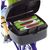 JAMARA Bicycle with Sound Moving Toy, Blue, Music & LED Lights, Ages 6+