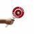 JAMARA Police Stop/Go Toy Sign with Lights, White, 25.3cm, Ages 3+