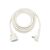 Brennenstuhl 1168980250 White 5m Flat-Plug Earthed Extension Cable