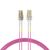 EFB LC-LC Fiber Patch Cable OM4 Duplex 20m