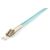 Equip LC-LC Fiber Patch Cable OM3 Duplex 3m Aqua