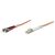 Intellinet OM1 LC to ST Duplex Fibre Patch Cable 2m
