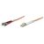 Intellinet OM2 LC to ST Duplex Fiber Patch Cable 2m