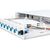 DIGITUS DN-96331-9 1U OS2 Fibre Splice Box 12 LC UPC Duplex 24 Fibres Grey