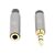 Manhattan 356046 3m 3.5mm TRRS Audio Extension Cable, Black and Silver
