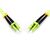 Digitus LC-LC OM5 Fibre Patch Cable 10m Lemon green