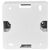 EFB Surface-Mount Frame 80x80 mm, White RAL 9010