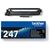 Brother TN-247BK Black High-Yield Toner, 3,000 Pages