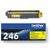 Brother TN-246Y Yellow High-Yield Toner, 2,200 Pages