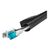 DIGITUS DA-90507 2m Flexible Cable Sleeve, Hook-and-Loop Closure, Black