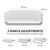 Fellowes Breyta 100016561 White Adjustable Monitor Stand