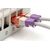 Digitus A-CC-VI Violet RAL 4008 RJ45 Colour Clips, 100-Pack