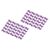 Digitus A-CC-VI Violet RAL 4008 RJ45 Colour Clips, 100-Pack