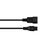 Good Connections P1405-S050 Black 5 m C14 to C5 Power Extension Cable