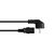 Good Connections P0130-S075 Black Angled CEE 7 7 to Straight C13 Power Cable 7.5m
