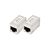 DIGITUS DN-93905-2 Shielded Cat 6A RJ45 Female Couplers, 2-Pack