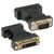 Techly DVI-I Female to VGA Male Analog Adapter, Grey