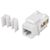 Lanberg KSU6-1090 Keystone RJ45 Cat6 UTP 90° White