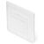 Digitus Keystone Face Plate, 1/2-Port, 80x80 mm, White