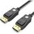 Techly ICOC-DSP-A21-010 1m DisplayPort 2.1 Cable