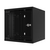 EFB-Elektronik WGB-1006TS.30 black 10-inch 6U wall cabinet