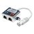 Intellinet 504195 Two Port Shielded RJ45 Modular Distributor