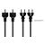 Good Connections P0030-S050 Black CEE 7/7 to C13 Power Cord 5m