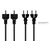 Good Connections P0030-S050 Black CEE 7/7 to C13 Power Cord 5m