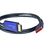 Good Connections SmartFLEX 4860-SF050B Dark Blue DP to HDMI Cable 5m