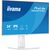 White iiyama ProLite XB2497HSU-W1 IPS monitor with adjustable stand