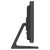 Black iiyama ProLite T1931SR-B2S 19-inch touch monitor, angled front, rear and side stand views