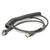 Zebra DS2208-SR7U3200SGW black 2D scanner kit with coiled USB cable and stand