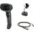 Zebra DS4608-SR black corded 1D/2D USB barcode scanner with stand