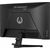 Black iiyama G-Master G2471HS-B1 240 Hz gaming monitor with tilt-only desktop stand