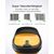 Inateck P6 Wireless 1D Laser Barcode Scanner Yellow with USB Receiver