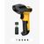 Inateck P6 Wireless 1D Laser Barcode Scanner Yellow with USB Receiver