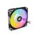 Sharkoon Rebel F50 PWM Black 120mm ARGB Case Fan