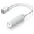 Ubiquiti Easy Cable 2-Pack: representative single white Category 6A RJ45 extension lead with closed waterproof cap