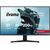 Black iiyama G-Master G2771QS-B1 Red Eagle 27 inch Fast IPS QHD monitor with tilt-only stand front view