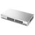 Zyxel GS1915-26 V2 official silver switch angled front, twenty-four non-PoE Gigabit RJ45 ports and two covered Gigabit SFP slots