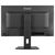 iiyama ProLite XB2797HSU-B1 rear view with height-adjustable pivot stand and video USB connections