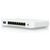 Ubiquiti UniFi UDB-Switch white eight-port multi-gigabit PoE+ switch with status display and DC input