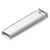 Ubiquiti UACC-SSD-Tray white empty M.2 SSD tray, angled view