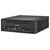 Shuttle XPC slim XH810 black barebone, front angled view